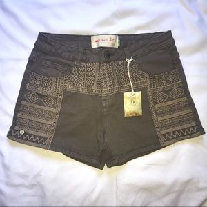 Embroidered Shorts